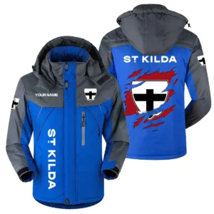St Kilda Saints Exclusive Logo Plush Charging Suit AFL QTVA230625AFL01STK - Blue