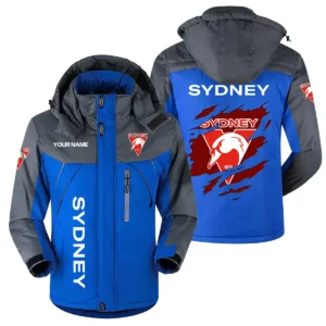 Sydney Swans Exclusive Logo Plush Charging Suit AFL QTVA230625AFL01SYD - Blue