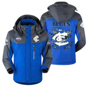 Carlton Blues Exclusive Logo Plush Charging Suit AFL QTVA240625AFL02CARL - Blue