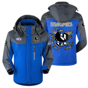 Collingwood Magpies Exclusive Logo Plush Charging Suit AFL QTVA240625AFL02COLL - Blue