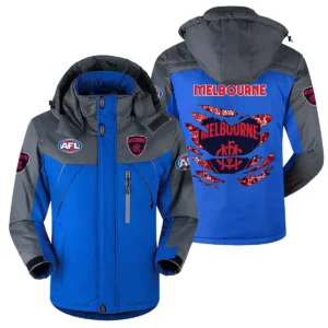 Melbourne Demons Exclusive Logo Plush Charging Suit AFL QTVA240625AFL02MELB - Blue