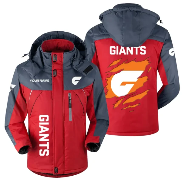 GWS Giants Exclusive Logo Plush Charging Suit AFL QTVA230625AFL01GWS - Red