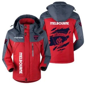 Melbourne Demons Exclusive Logo Plush Charging Suit AFL QTVA230625AFL01MELB - Red
