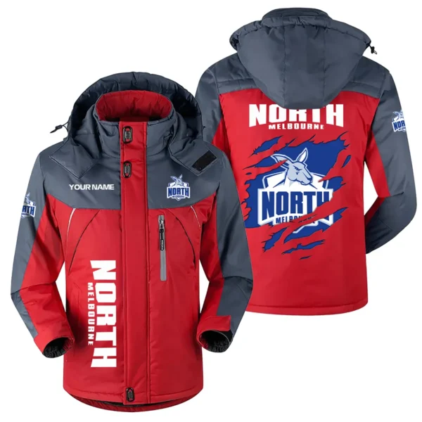 North Melbourne Kangaroos Exclusive Logo Plush Charging Suit AFL QTVA230625AFL01NMFC - Red