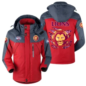 Brisbane Lions Exclusive Logo Plush Charging Suit AFL QTVA240625AFL02BL - Red