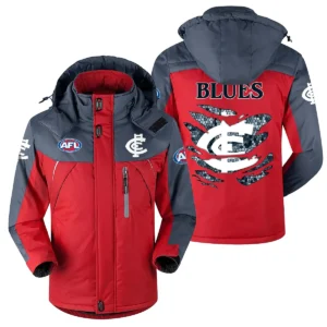 Carlton Blues Exclusive Logo Plush Charging Suit AFL QTVA240625AFL02CARL - Red