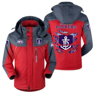 Fremantle Dockers Exclusive Logo Plush Charging Suit AFL QTVA240625AFL02FRE - Red