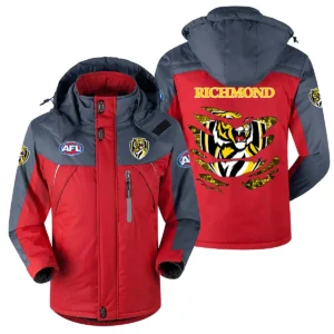 Richmond Tigers Exclusive Logo Plush Charging Suit AFL QTVA240625AFL02RICH - Red