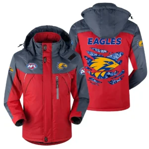 West Coast Eagles Exclusive Logo Plush Charging Suit AFL QTVA240625AFL02WCE - Red