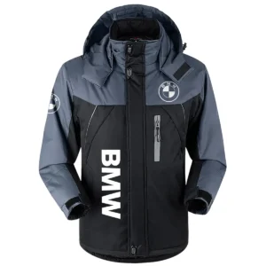 BMW Exclusive Logo Plush Charging Suit Car QTCAR120625A1BMW - Black