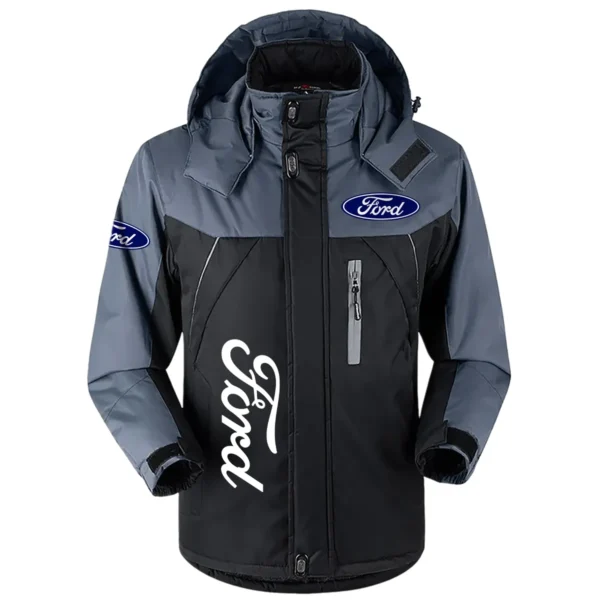 Ford Exclusive Logo Plush Charging Suit Car QTCAR120625A1FOR - Black