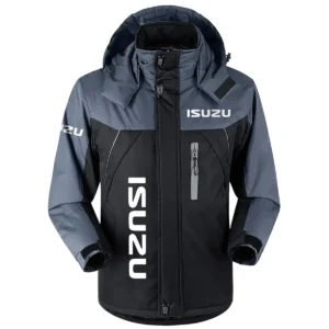 Isuzu Exclusive Logo Plush Charging Suit Car QTCAR120625A1ISU - Black