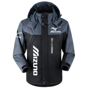 Mizuno Exclusive Logo Plush Charging Suit Golf QTGF210525A1MIZ - Black