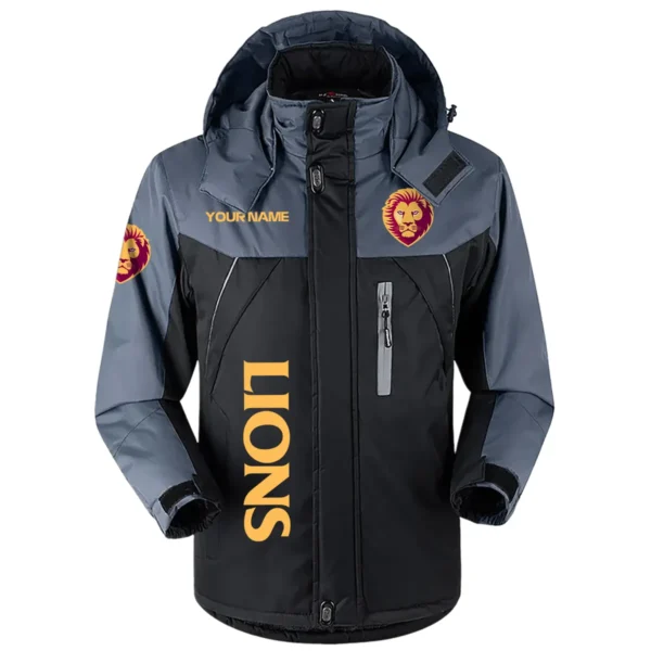 Brisbane Lions Exclusive Logo Plush Charging Suit AFL QTVA230625AFL01BL - Black - Image 2
