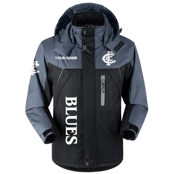 Carlton Blues Exclusive Logo Plush Charging Suit AFL QTVA230625AFL01CARL - Black - Image 2