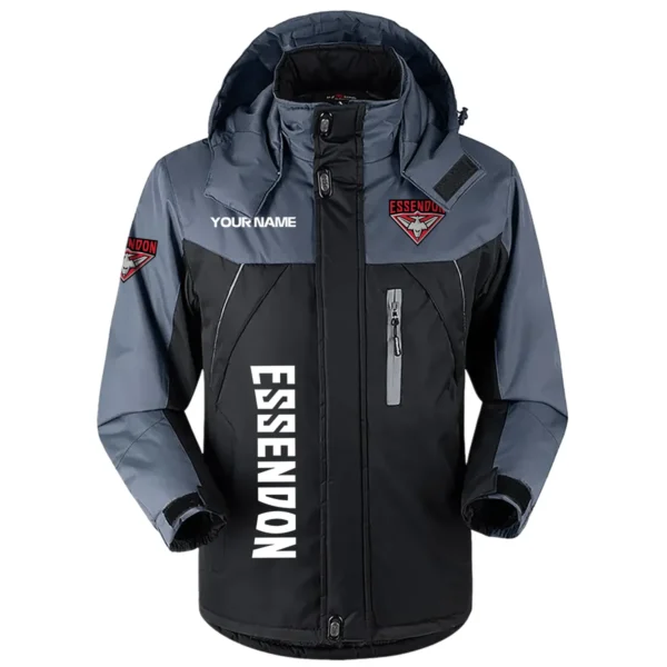 Essendon Bombers Exclusive Logo Plush Charging Suit AFL QTVA230625AFL01ESS - Black - Image 2