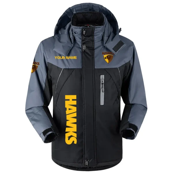 Hawthorn Hawks Exclusive Logo Plush Charging Suit AFL QTVA230625AFL01HAW - Black - Image 2