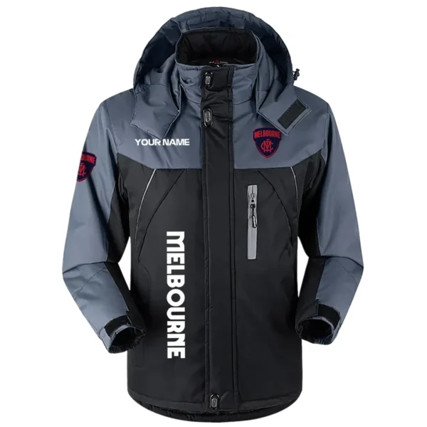 Melbourne Demons Exclusive Logo Plush Charging Suit AFL QTVA230625AFL01MELB - Black - Image 2