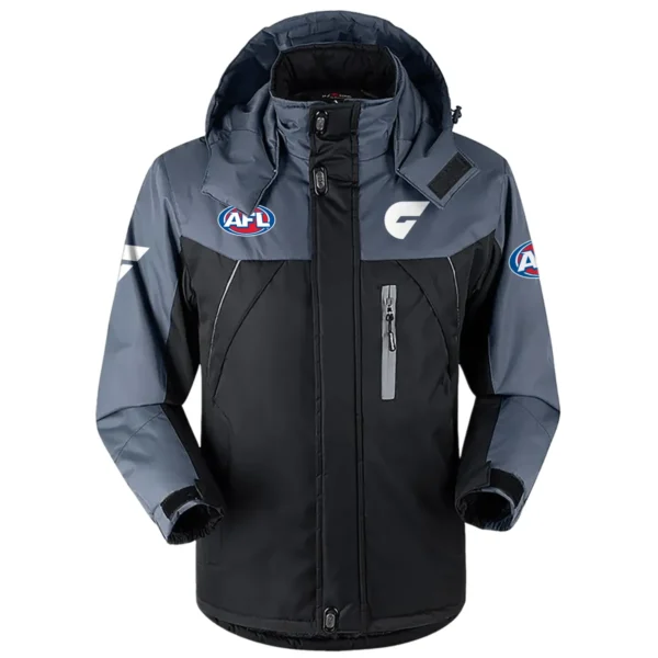 GWS Giants Exclusive Logo Plush Charging Suit AFL QTVA240625AFL02GWS - Black - Image 2