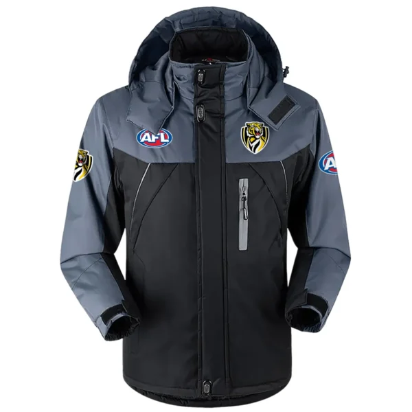 Richmond Tigers Exclusive Logo Plush Charging Suit AFL QTVA240625AFL02RICH - Black - Image 2