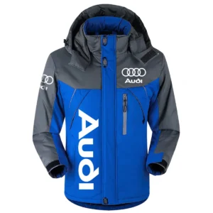Audi Exclusive Logo Plush Charging Suit Car QTCAR120625A1AUD - Blue