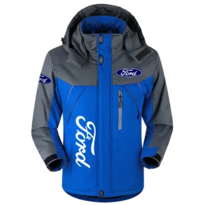 Ford Exclusive Logo Plush Charging Suit Car QTCAR120625A1FOR - Blue