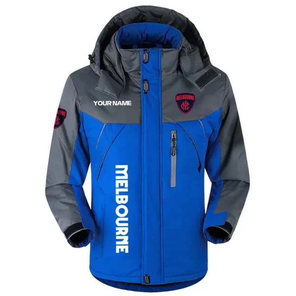 Melbourne Demons Exclusive Logo Plush Charging Suit AFL QTVA230625AFL01MELB - Blue - Image 2