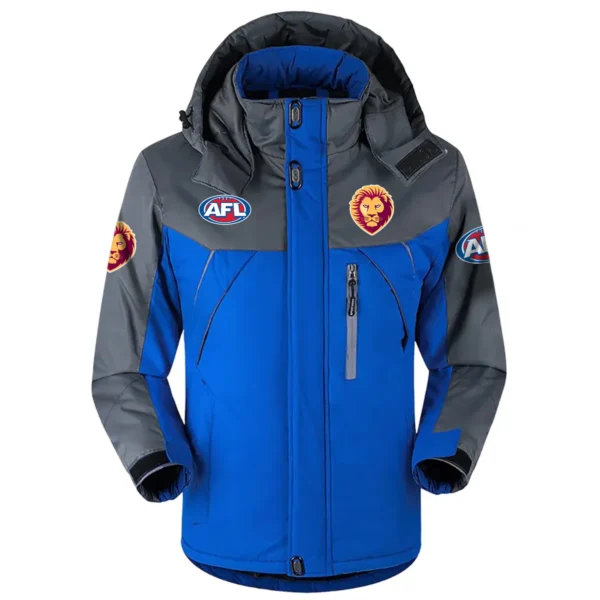 Brisbane Lions Exclusive Logo Plush Charging Suit AFL QTVA240625AFL02BL - Blue - Image 2