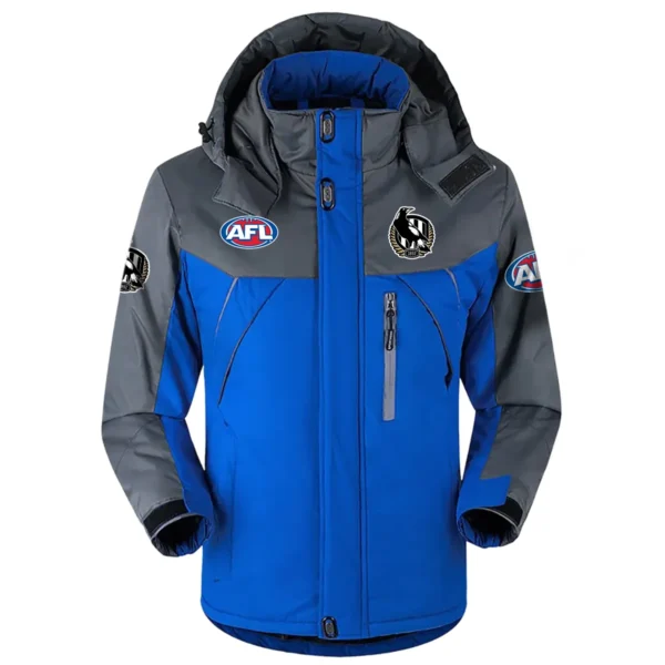 Collingwood Magpies Exclusive Logo Plush Charging Suit AFL QTVA240625AFL02COLL - Blue - Image 2