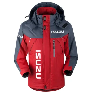 Isuzu Exclusive Logo Plush Charging Suit Car QTCAR120625A1ISU - Red