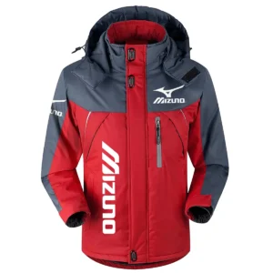 Mizuno Exclusive Logo Plush Charging Suit Golf QTGF210525A1MIZ - Red