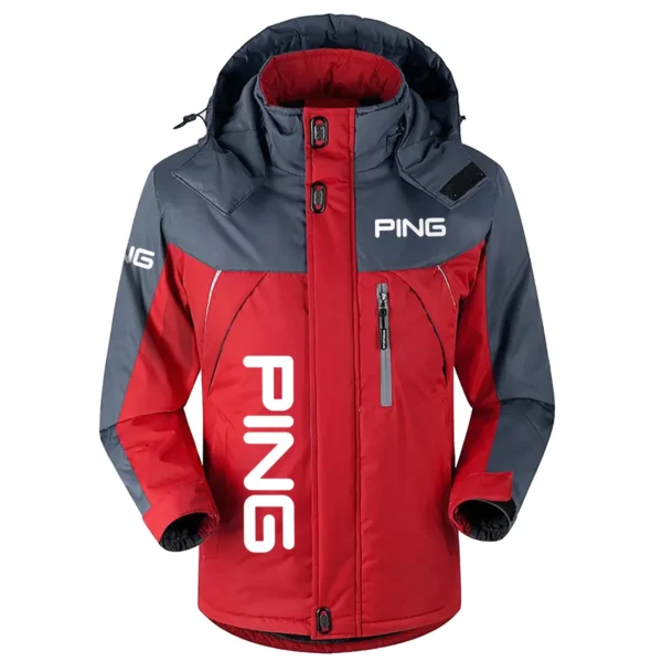 Ping Exclusive Logo Plush Charging Suit Golf QTGF210525A1PI - Red