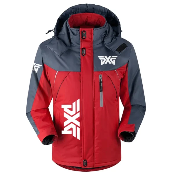 PXG Exclusive Logo Plush Charging Suit Golf QTGF210525A1PXG - Red