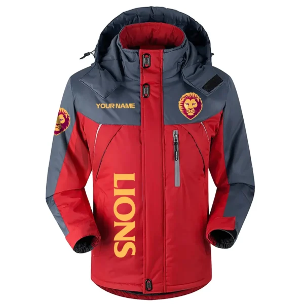 Brisbane Lions Exclusive Logo Plush Charging Suit AFL QTVA230625AFL01BL - Red - Image 2