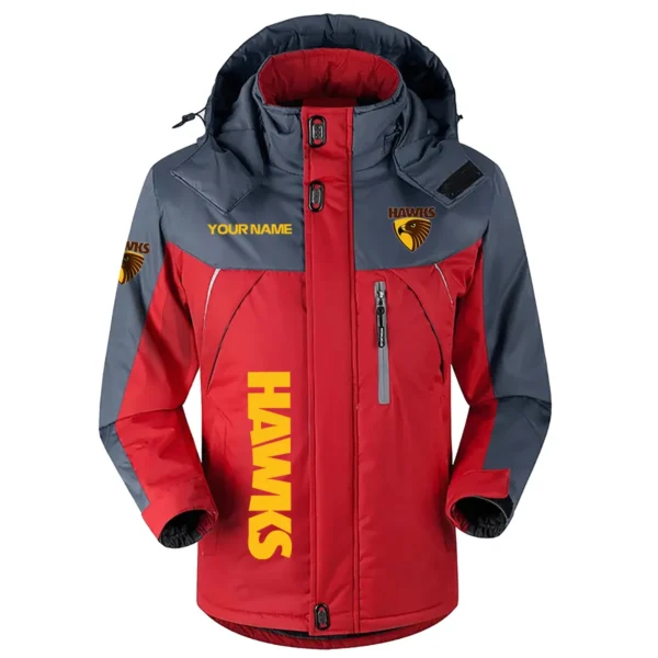 Hawthorn Hawks Exclusive Logo Plush Charging Suit AFL QTVA230625AFL01HAW - Red - Image 2