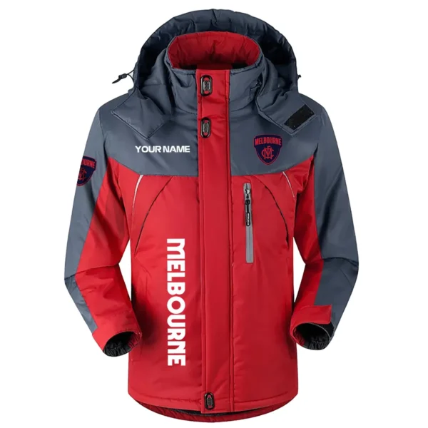 Melbourne Demons Exclusive Logo Plush Charging Suit AFL QTVA230625AFL01MELB - Red - Image 2
