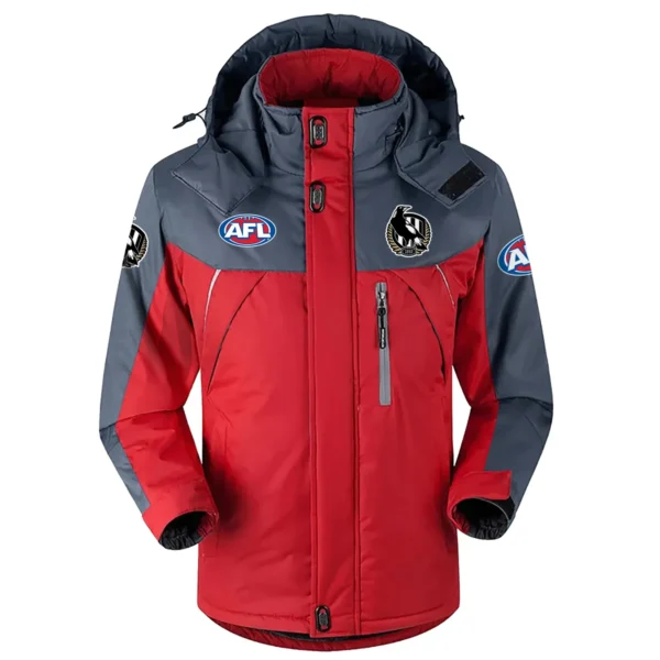 Collingwood Magpies Exclusive Logo Plush Charging Suit AFL QTVA240625AFL02COLL - Red - Image 2