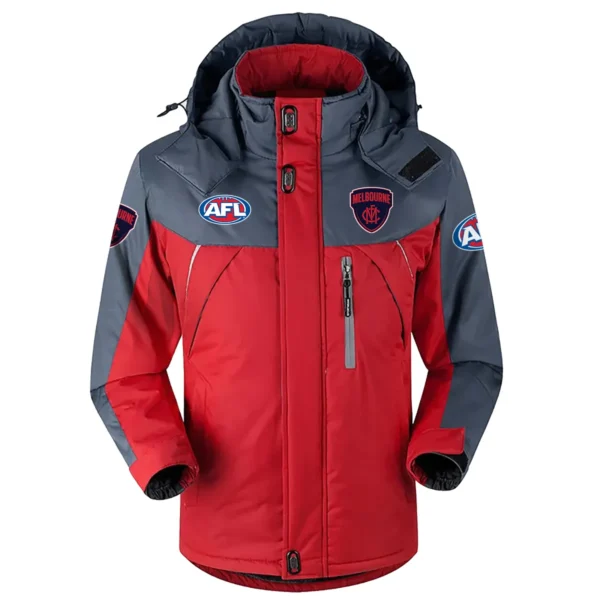 Melbourne Demons Exclusive Logo Plush Charging Suit AFL QTVA240625AFL02MELB - Red - Image 2