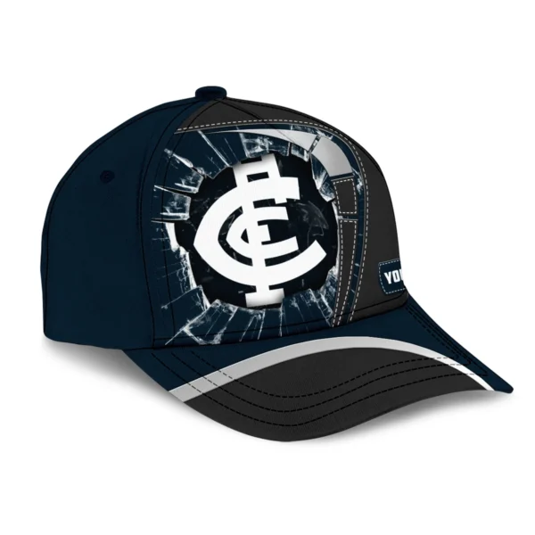 Carlton Blues Australian Football League Exclusive Logo Caps All Over Prints HOAFL220525CAP01CARL - Image 3