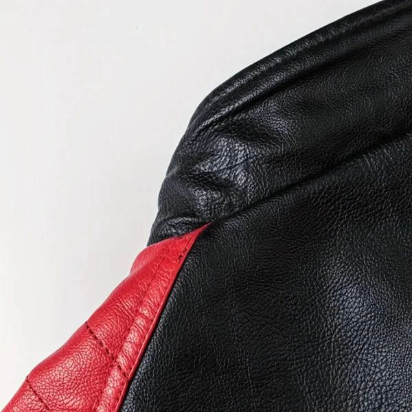 Ducati Exclusive Logo Leather Jacket QTMO230625A1DUC - Red - Image 4