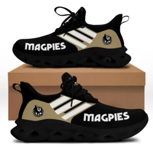 AFL Collingwood Magpies Max Soul Shoes Gift For Fans – HOAFL250725MS01COLL - Black
