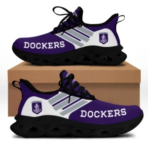 AFL Fremantle Dockers Max Soul Shoes Gift For Fans – HOAFL250725MS01FRE - Black