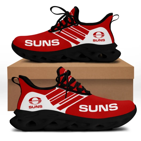 AFL Gold Coast SUNS Max Soul Shoes Gift For Fans – HOAFL250725MS01GCFC - Black