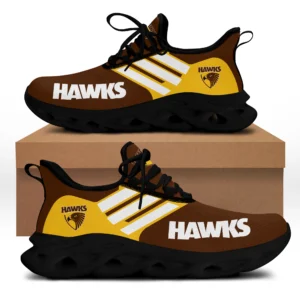 AFL Hawthorn Hawks Max Soul Shoes Gift For Fans – HOAFL250725MS01HAW - Black