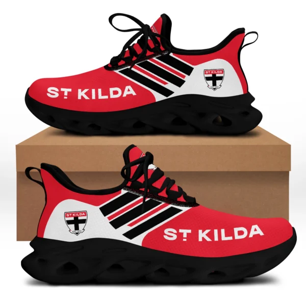 AFL St Kilda Saints Max Soul Shoes Gift For Fans – HOAFL250725MS01STK - Black