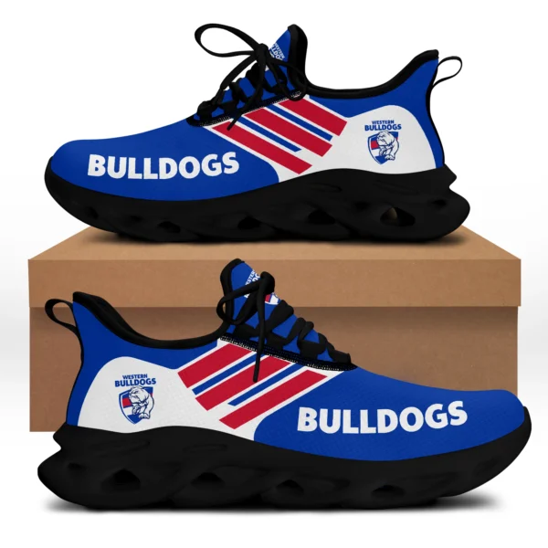 AFL Western Bulldogs Max Soul Shoes Gift For Fans – HOAFL250725MS01WB - Black