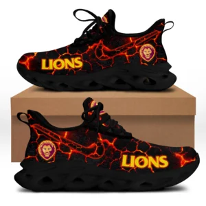 AFL Brisbane Lions Max Soul Shoes Gift For Fans – HOAFL250725MS02BL - Black