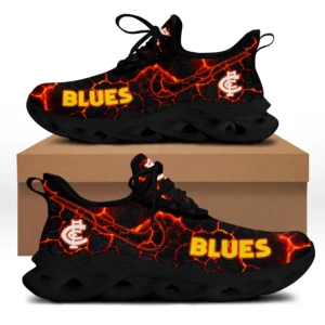 AFL Carlton Blues Max Soul Shoes Gift For Fans – HOAFL250725MS02CARL - Black