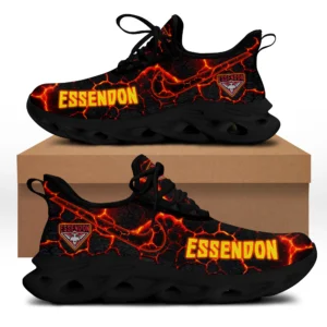 AFL Essendon Bombers Max Soul Shoes Gift For Fans – HOAFL250725MS02ESS - Black