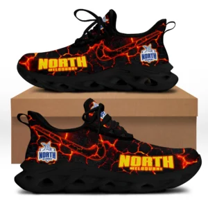 AFL North Melbourne Kangaroos Max Soul Shoes Gift For Fans – HOAFL250725MS02NMFC - Black
